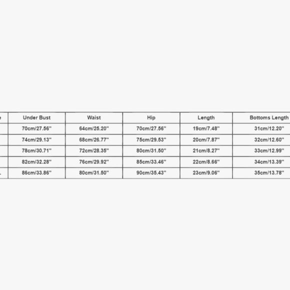 Women's Bikini Swimsuit Falbala Ruffled Bathing Suit Coral Top - Picture 6 of 6